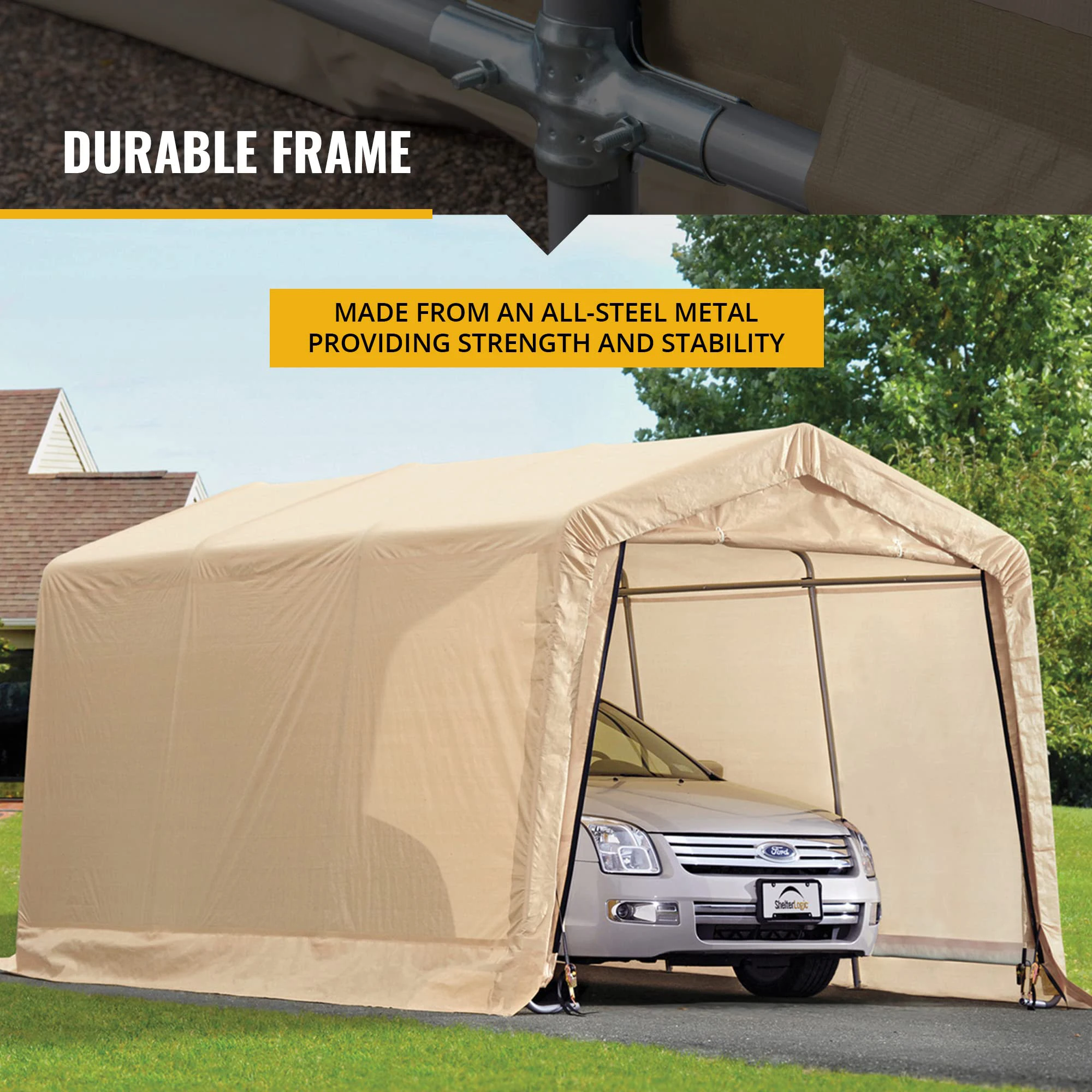 Outdoor Garden Patio Tent Carport Storage Shelter Shed Car Canopy Storage Tent