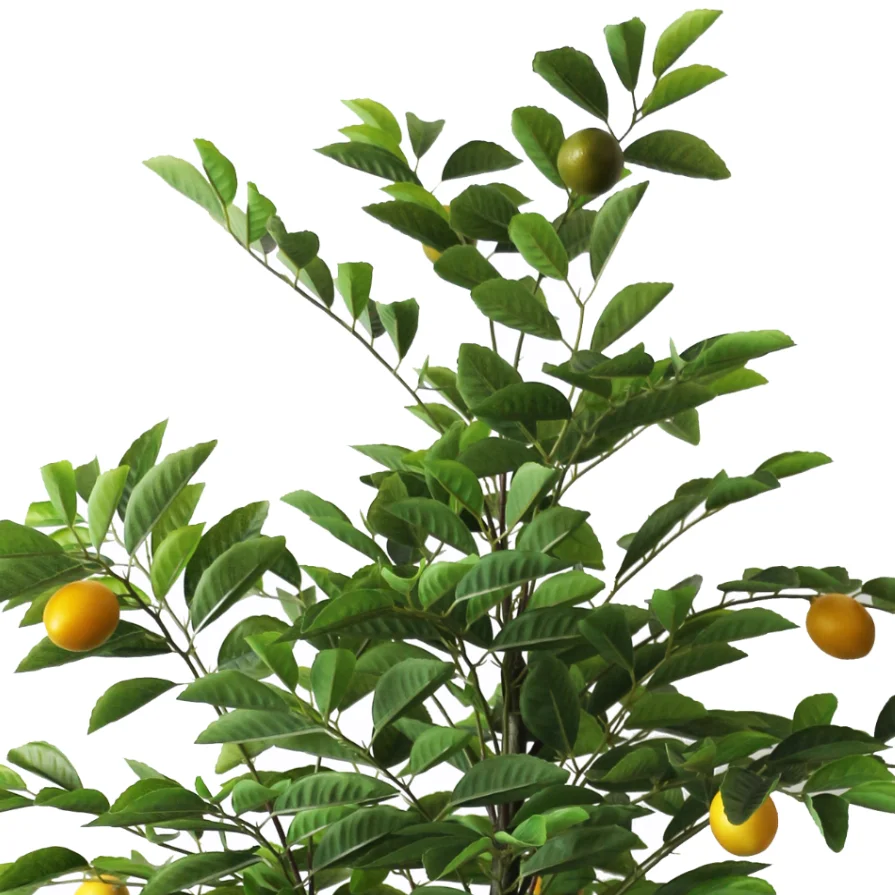 wholesale artificial plants for home Decoration garden Decoration 140cm artificial lemon tree with pot