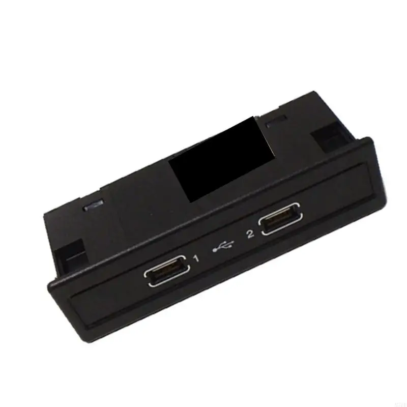 M76E Fahrzeug-USB-Medieneingangsbaugruppe A2058200326 2-Port-Konsolenpanel für W205 X253 W213 Medienzugriffsreparatur mit – Detail 6