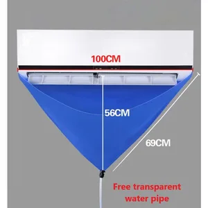PVC-Luftreinigungsabdeckungsbeutel, Wasserrohrreiniger, Haus 1-1,5p Split Pendar Klimaanlage, 100 cm 8 Hauptverkäufe der Hauptklimaanlage - №7