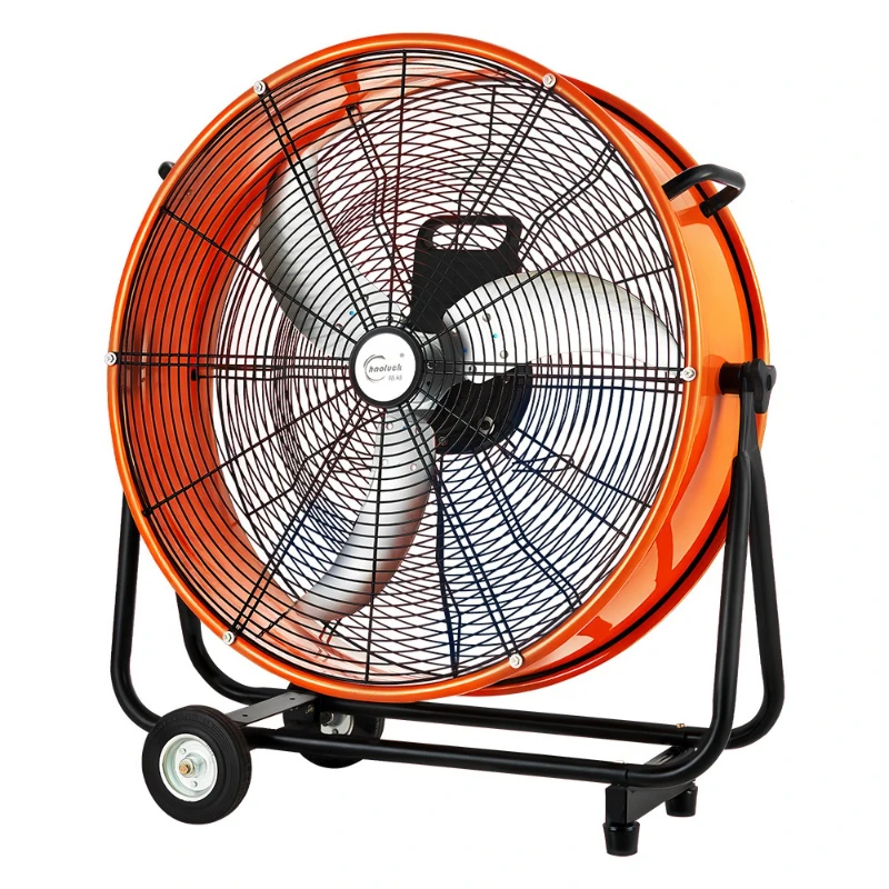 ‌ Ventilatore da pavimento di grado commerciale Scarico da cantiere con griglia di sicurezza rinforzata con lama in alluminio addensato a 4 velocità