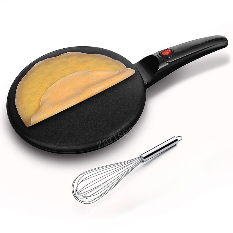 Electric Crepe Maker Breakfast Pizza Machine Pancake Baking Pan Cake Non-stick Griddle Chinese Spring Roll Cooking Tools EU US