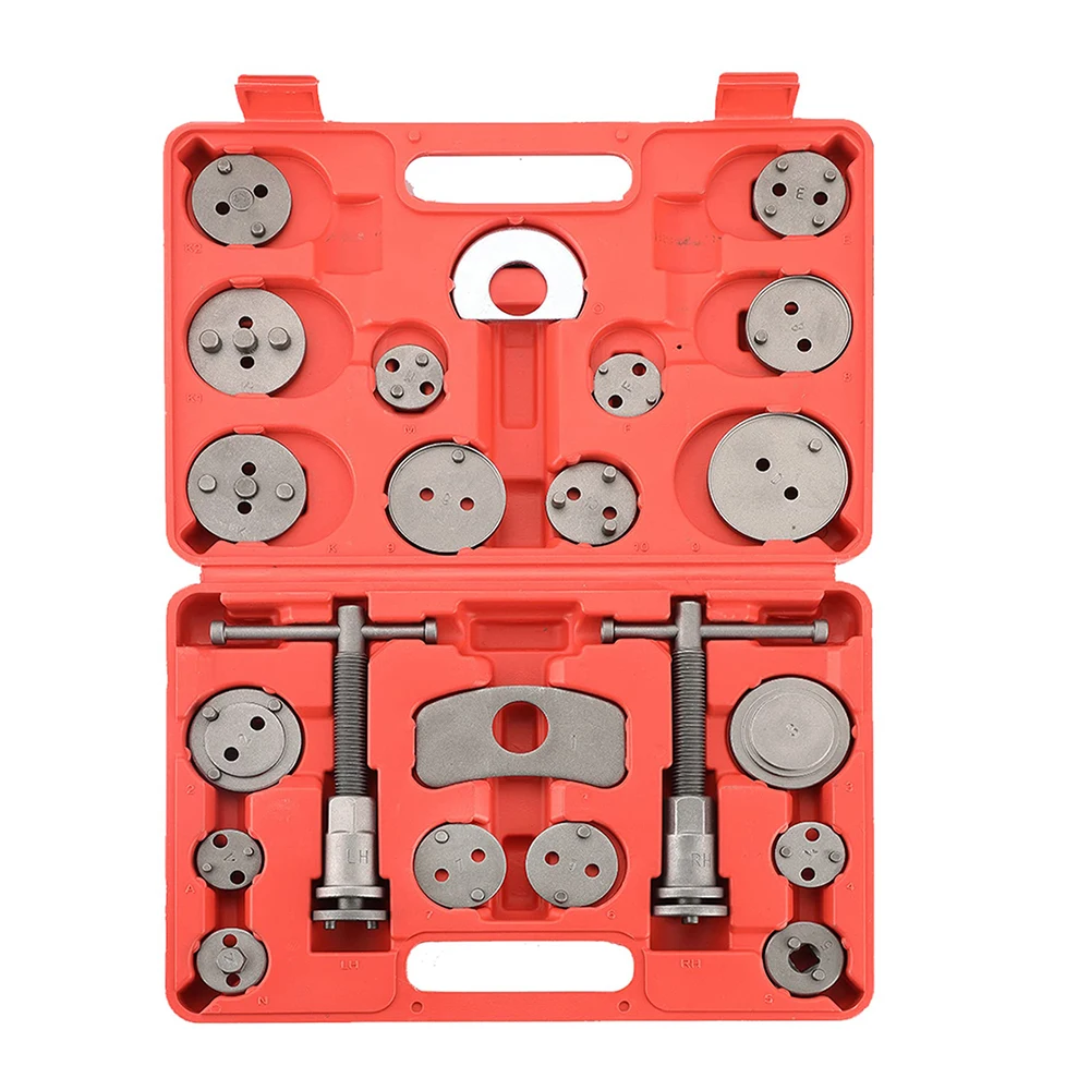 Podofo 22-delige remzuigercompressor gereedschapset voor remblokvervanging autoreparatie gereedschapset - afbeelding 2