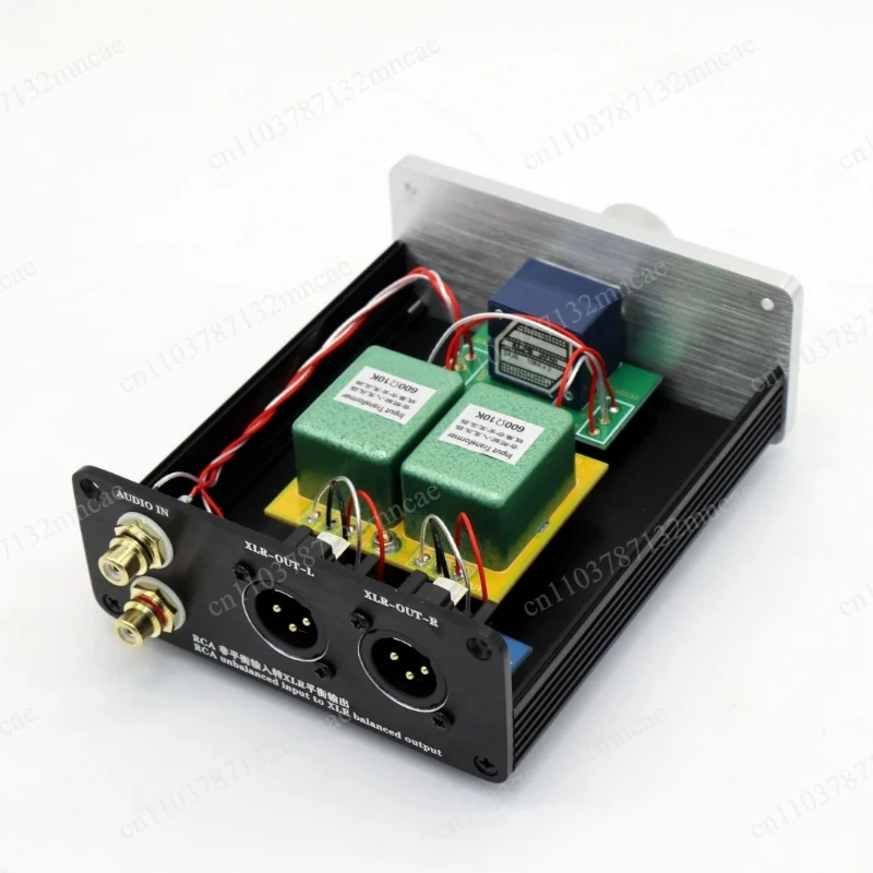 non-balanced to Balanced 600Ω:10K boost audio preamplifier