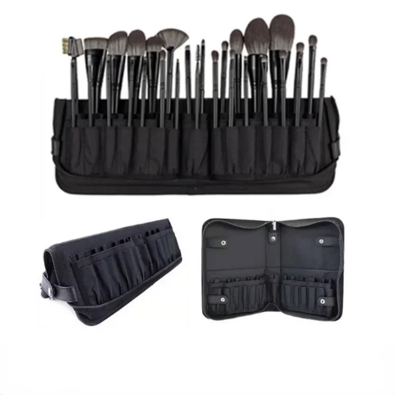 Women Foldable Makeup Brush Bag Organizer Female Travel Cosmetic Toiletry Case for Beauty Tools Wash Accessories Pouch