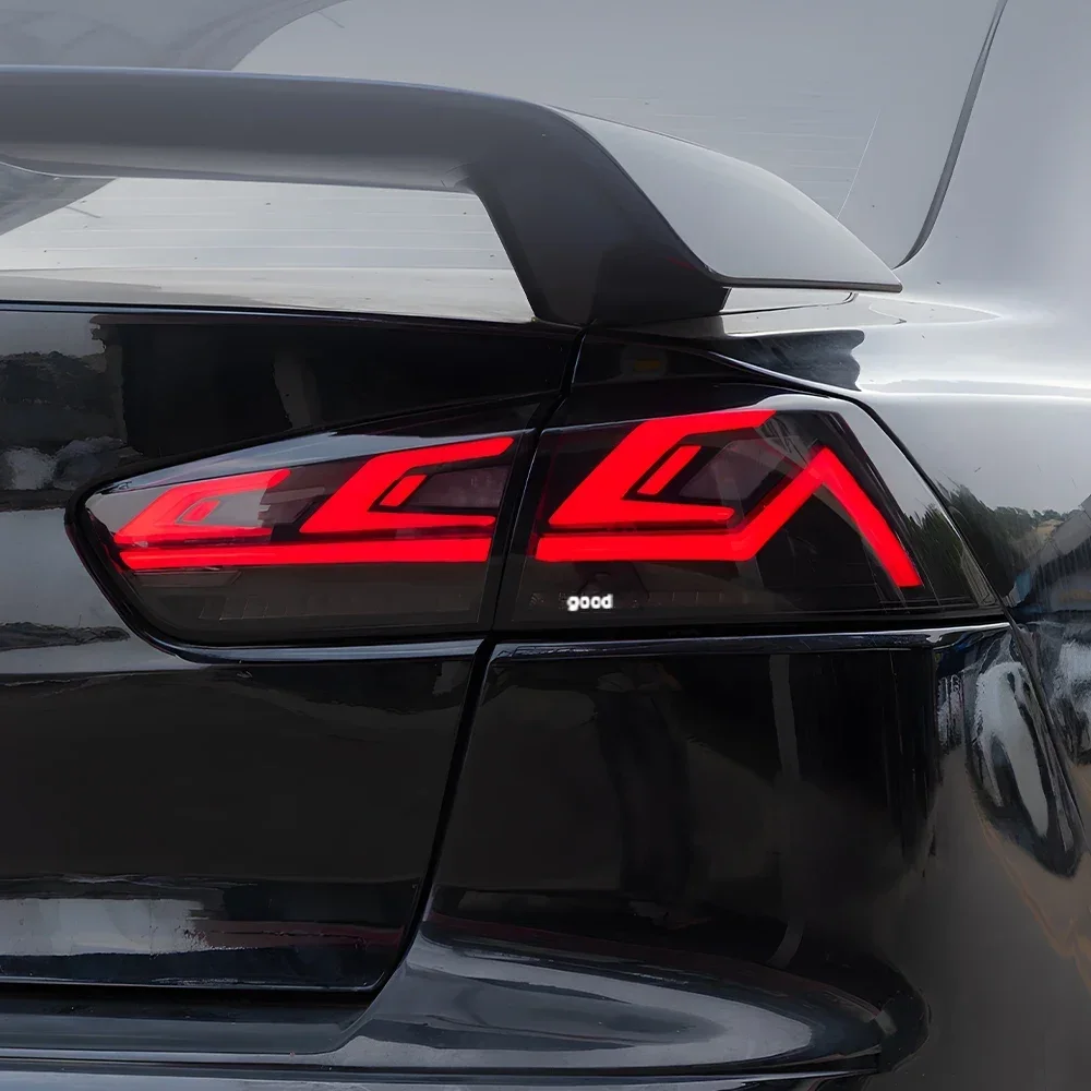 For Mitsubishi Lancer 2008-2017 Auto Rear Back Lamps Assembly Upgrade LED Dynamic Blink Turn Car Tail lights Accessories - view 6