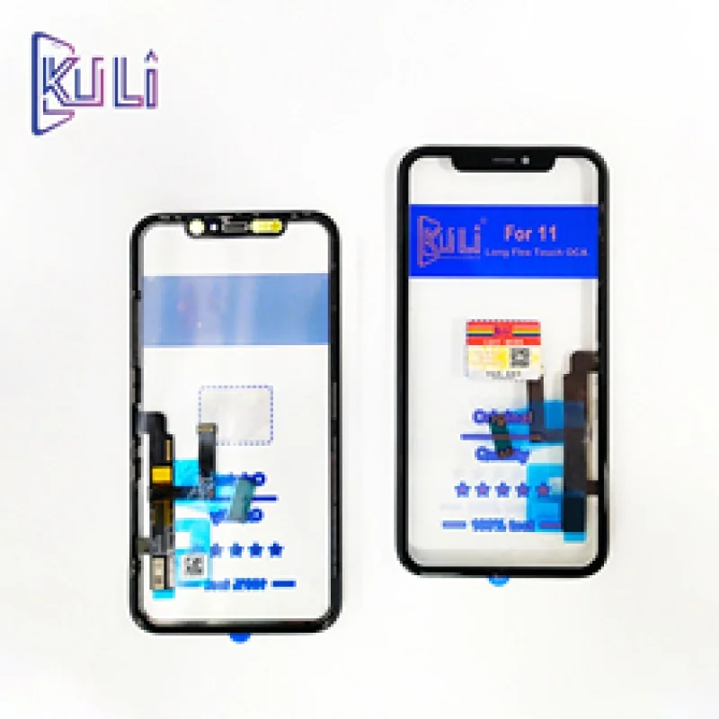 KULI Free Ship  Long Flex Touch Glass OCA for iPhone 11 11pro 11promax TP Digitizer Front Lens  Panel Cable Mobile Phone Repair