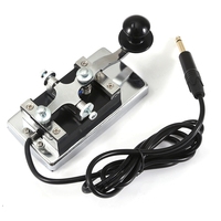 K4 Morse Wrench Set Plug Manual Telegraph Morse Key Stainless Steel For Shortwave CW Radio