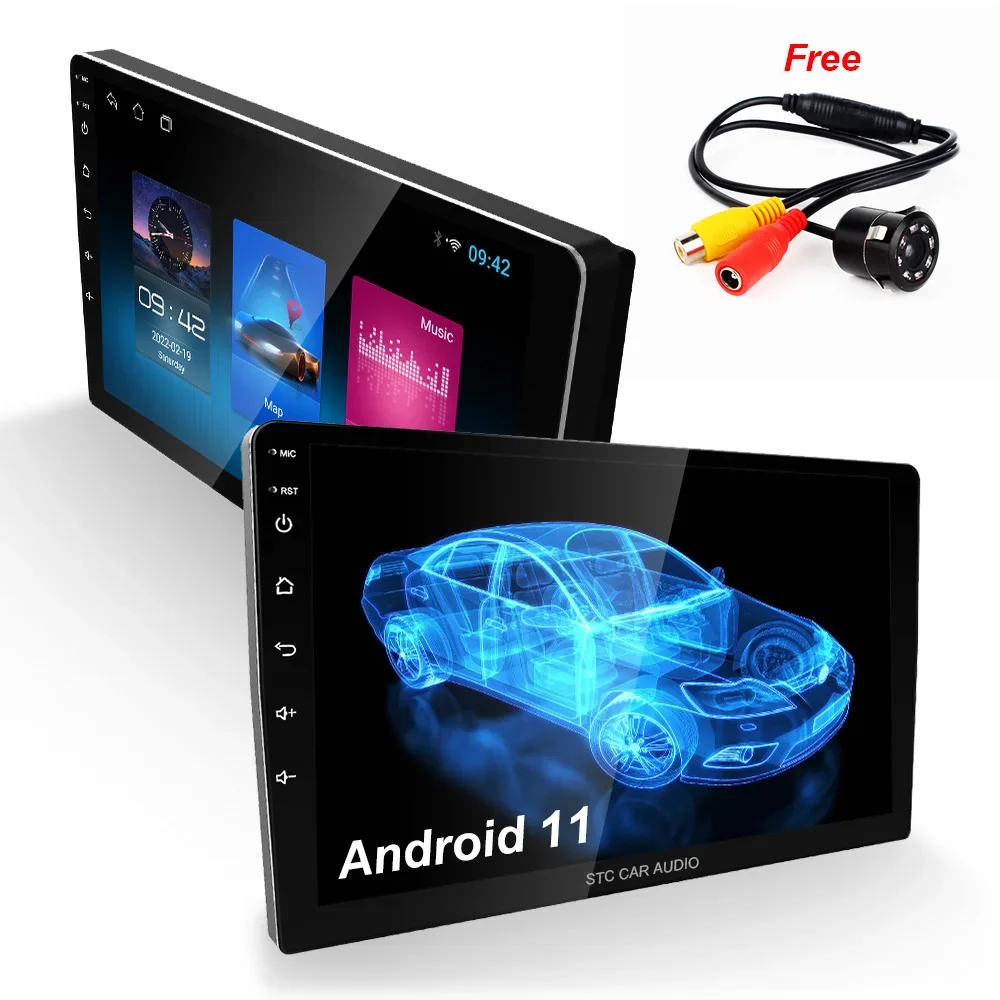 

QLED Android 12 8+258G car audio android for For Head Unit 9/10inch Universal car radio 1280*720 carplay gps android car radio