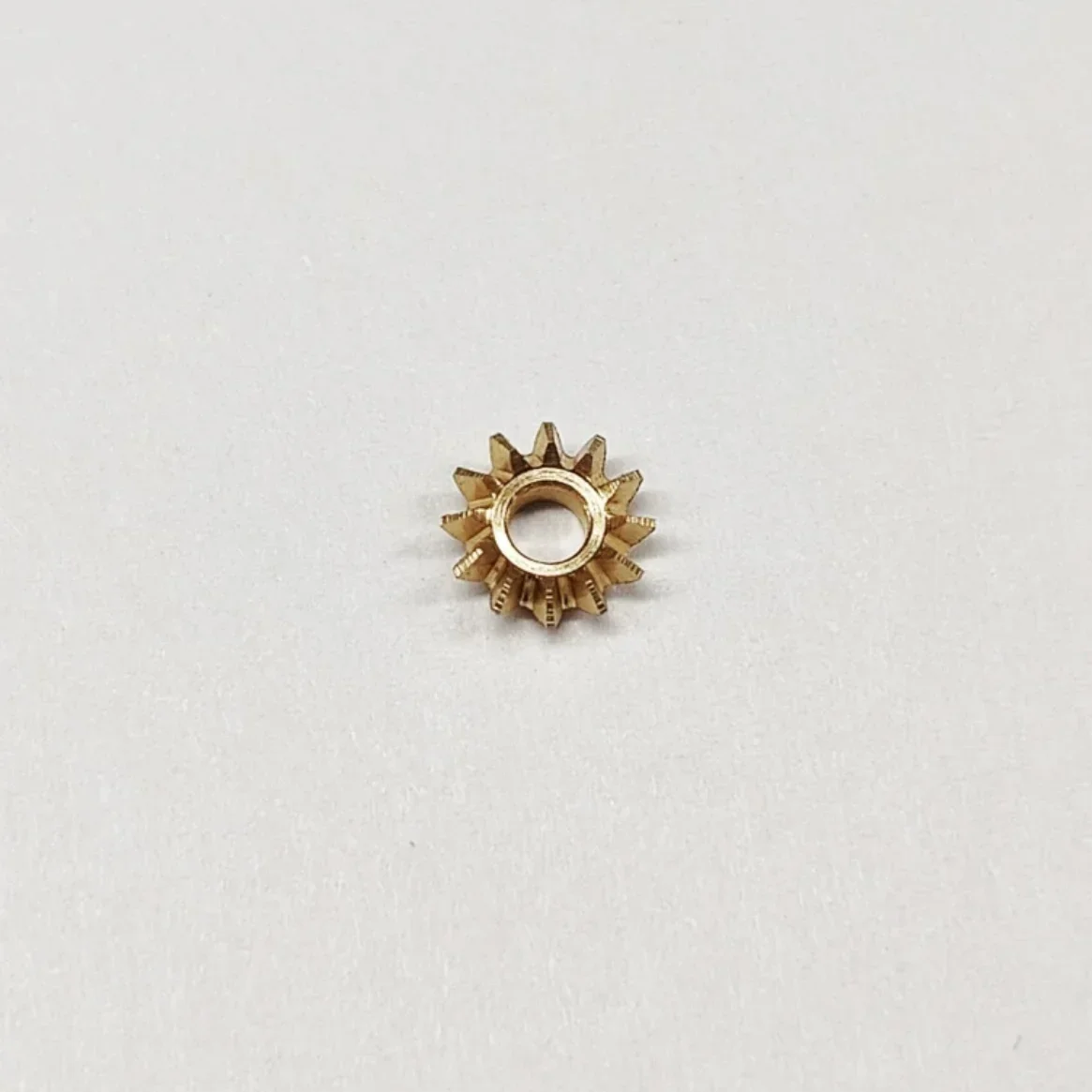 0.4M 12T 2MM Brass Metal Bevel Gear 0.5MM Step 90-Degree Right Angle Transmission DIY Model
