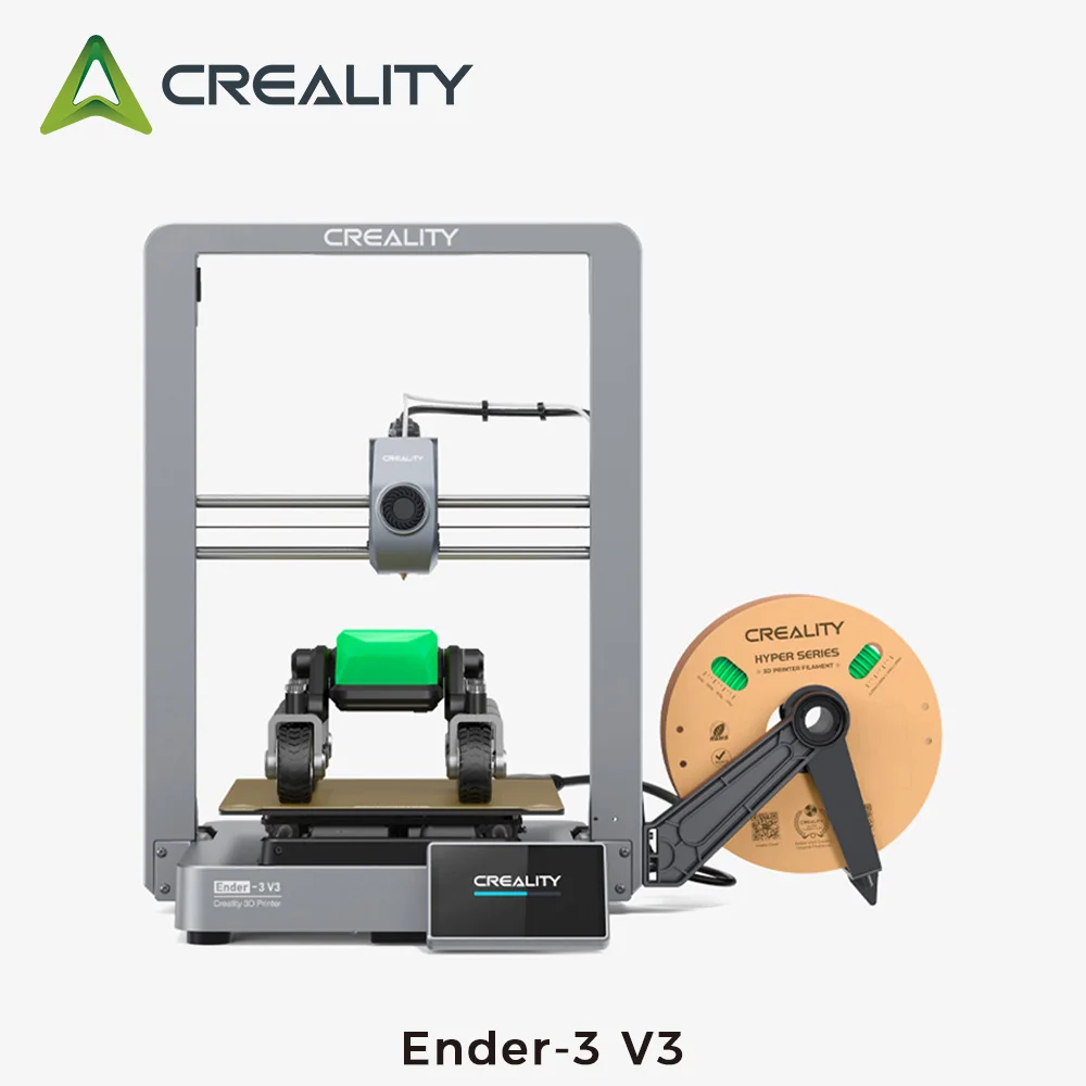 

Creality New Ender 3 V3 3D-принтер, стабильная металлическая конструкция с литыми деталями, система движения Swift CoreXZ, встроенная трехметаллическая насадка