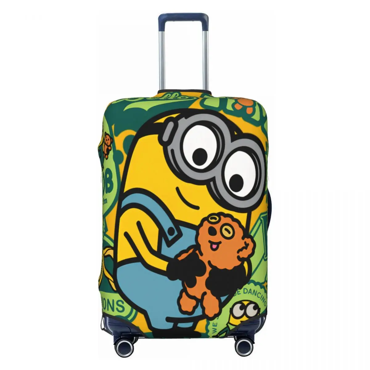 

Custom Cute Minions Luggage Cover Protector Cute Travel Suitcase Protective Cover for 18-32 Inch