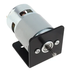 775 DC Motor 12V-24V Double Ball Bearing High Torque Large Power Low Noise Electric Motor for Table Saw /Grinder with Bracket