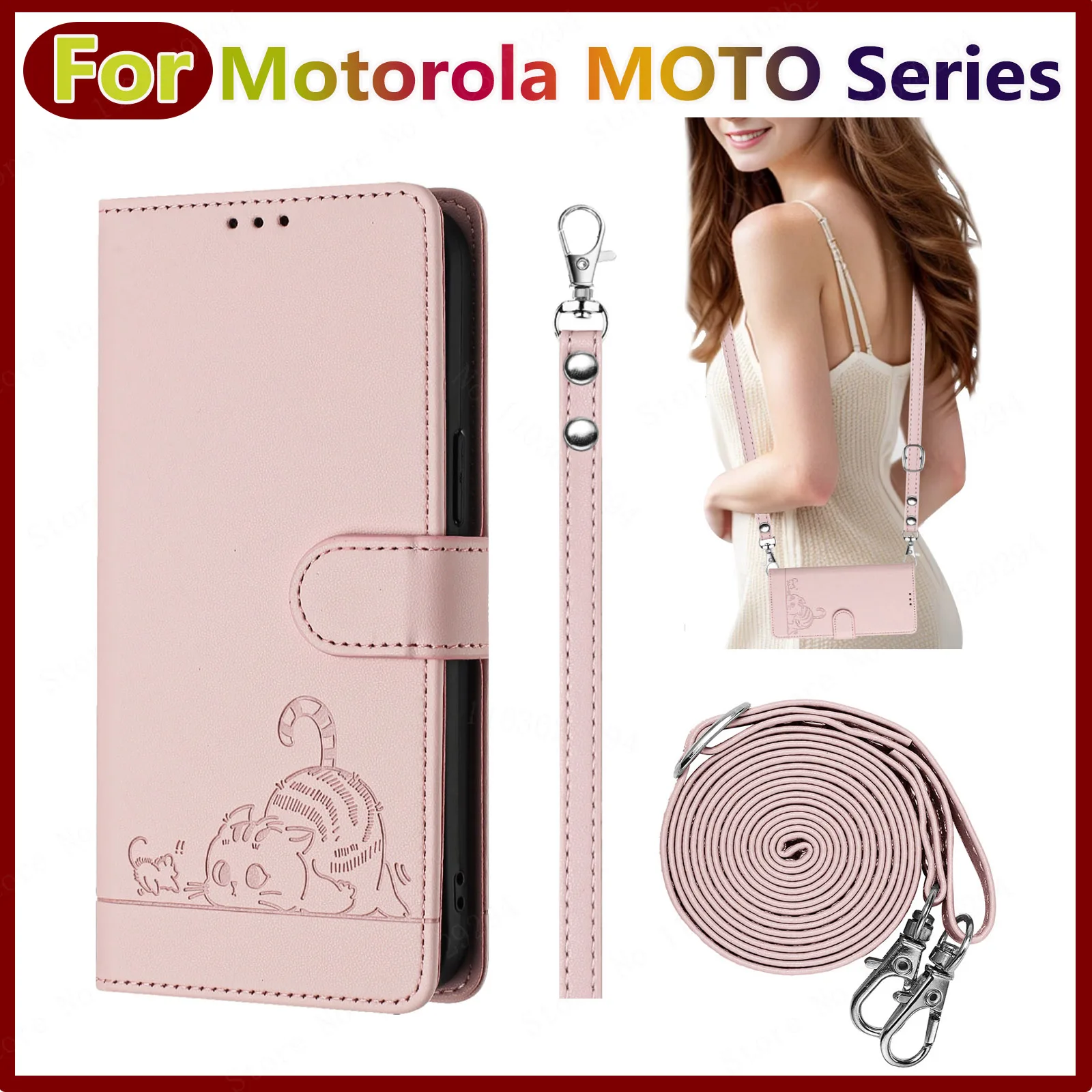 

Cases for Motorola Moto x30 x40 edge 30 40 50 pro e20 e30 e40 e32 e13 phone case leather Card holder Flip Wallet Mobile cover