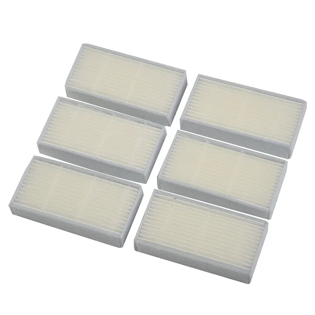 Practical Use Filters Replace Filter Parts Replacement White 6 PCS Accessories Filtering Dust Household Garden