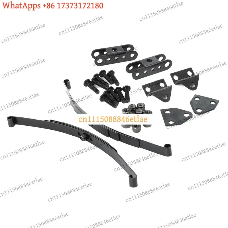 k3  lHard Leaf Spring Suspension Steel Bar Kit for 1/10 RC Rock Crawler Metal Upgrade Parts Chassis Accessories