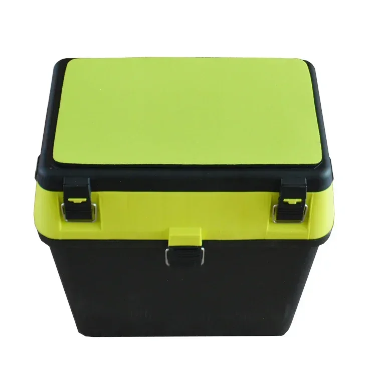 Quick delivery In Stock  Multifunction seat people plastic fishing lures box storage fishing tackle  boxes with backpack