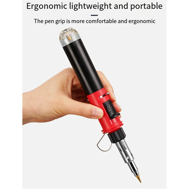 AB42-Portable Electric Soldering Iron Set Self-Ignite Instant Start Adjustable Flame Control Welding Tools