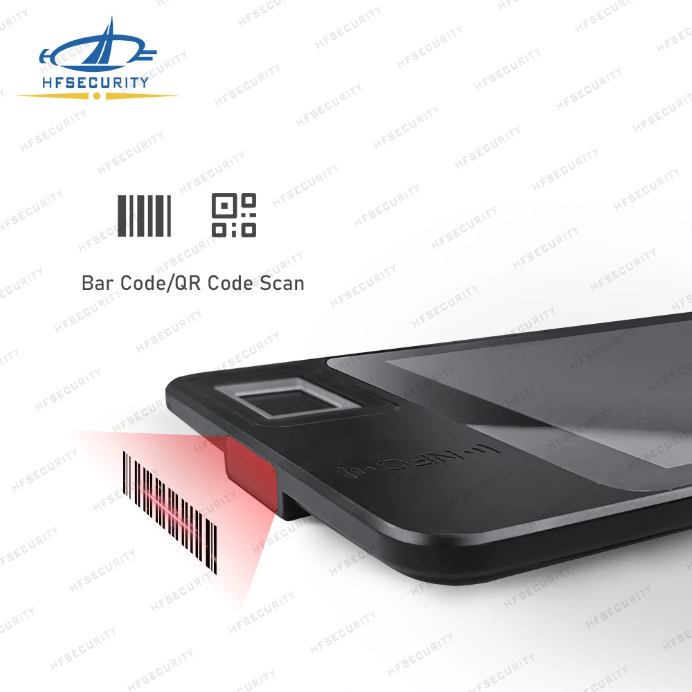 HF FP07 HFSecurity Tablet portatile da 7 pollici con scanner per impronte digitali