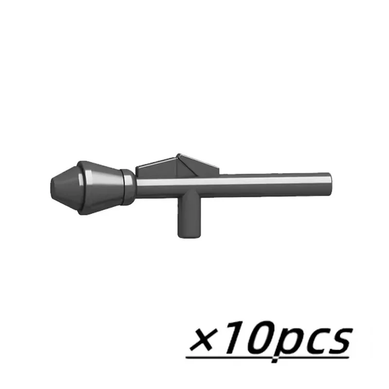 WWII Militärwaffen MOC Bausteine Figuren Soldatenzubehör US Sowjetische Gewehr Mini-Pistole Rakete MG42 RPG Kugel Spielzeug Geschenk – Detail 20