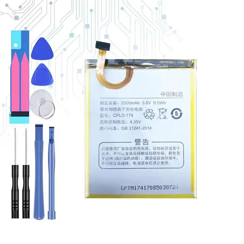 

Mobile Phone Battery For Coolpad A8 A8-930 A8930 High-Efficiency 2500mAh