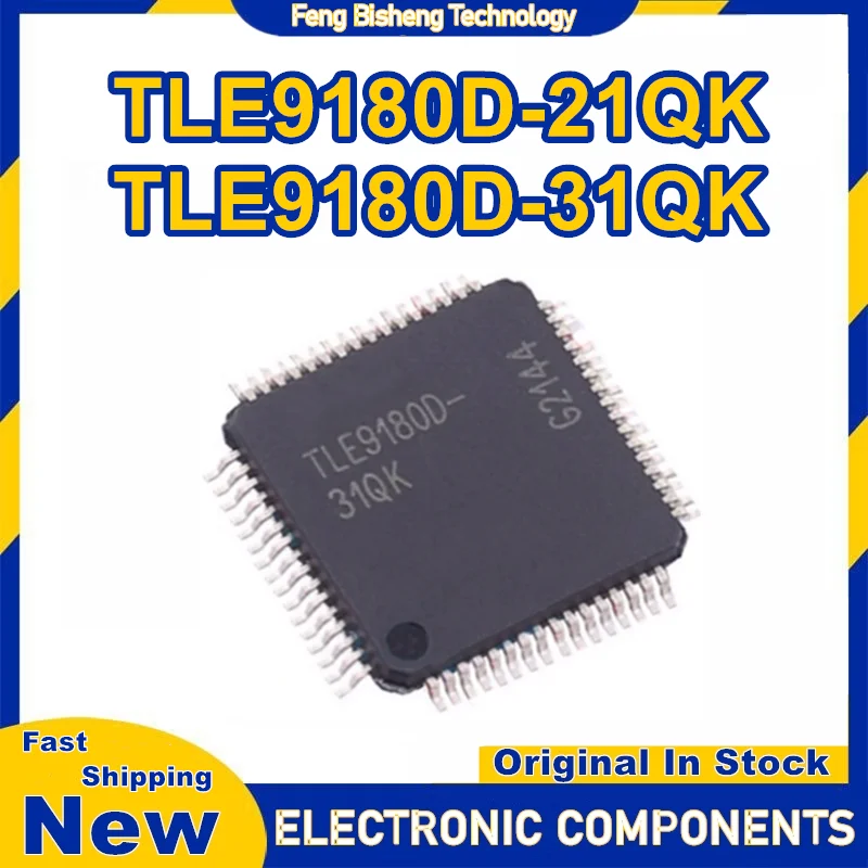 TLE9180D-21QK TLE9180D-31QK QFP64 IC Chip 100% Nieuwe Originele op voorraad