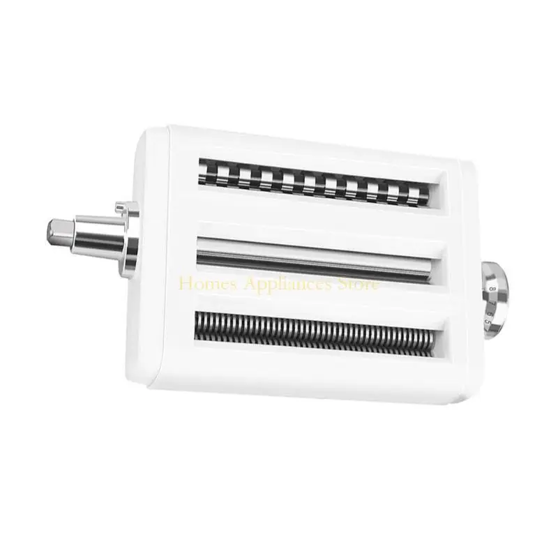 

D0AB Stainless Steel Pasta Roller Attachment Spaghetti Cutter Attachment Dough Cutter