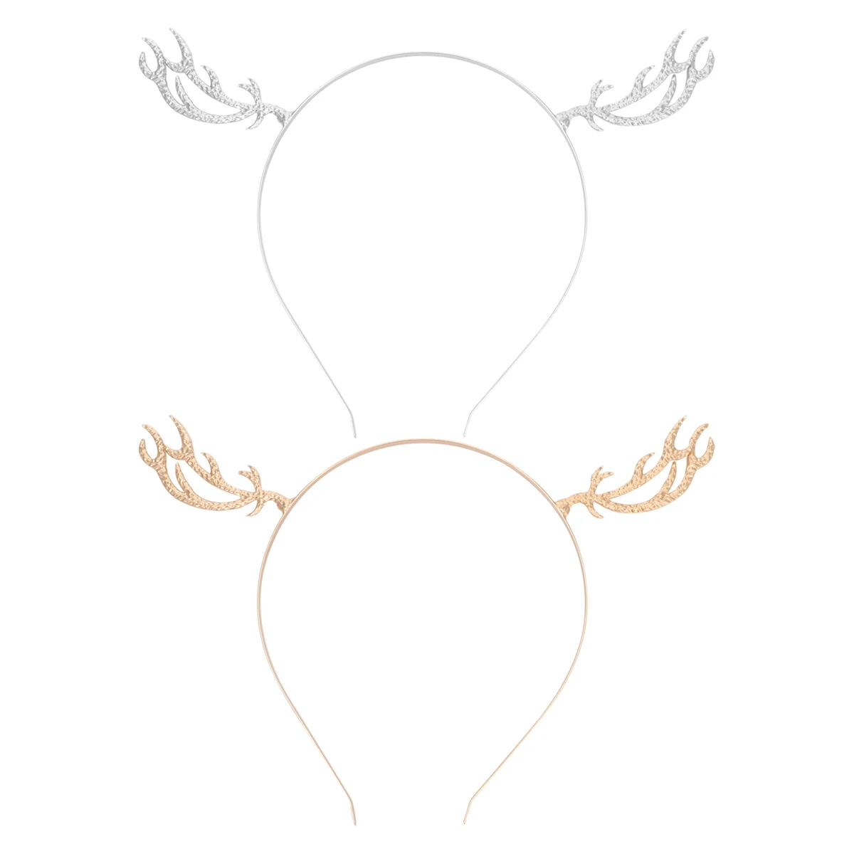 

2pcs Reindeer Hairband Christmas Headband Christmas Headpiece Xmas Hair Hoop Festive Holiday Decoration For Kids Adults