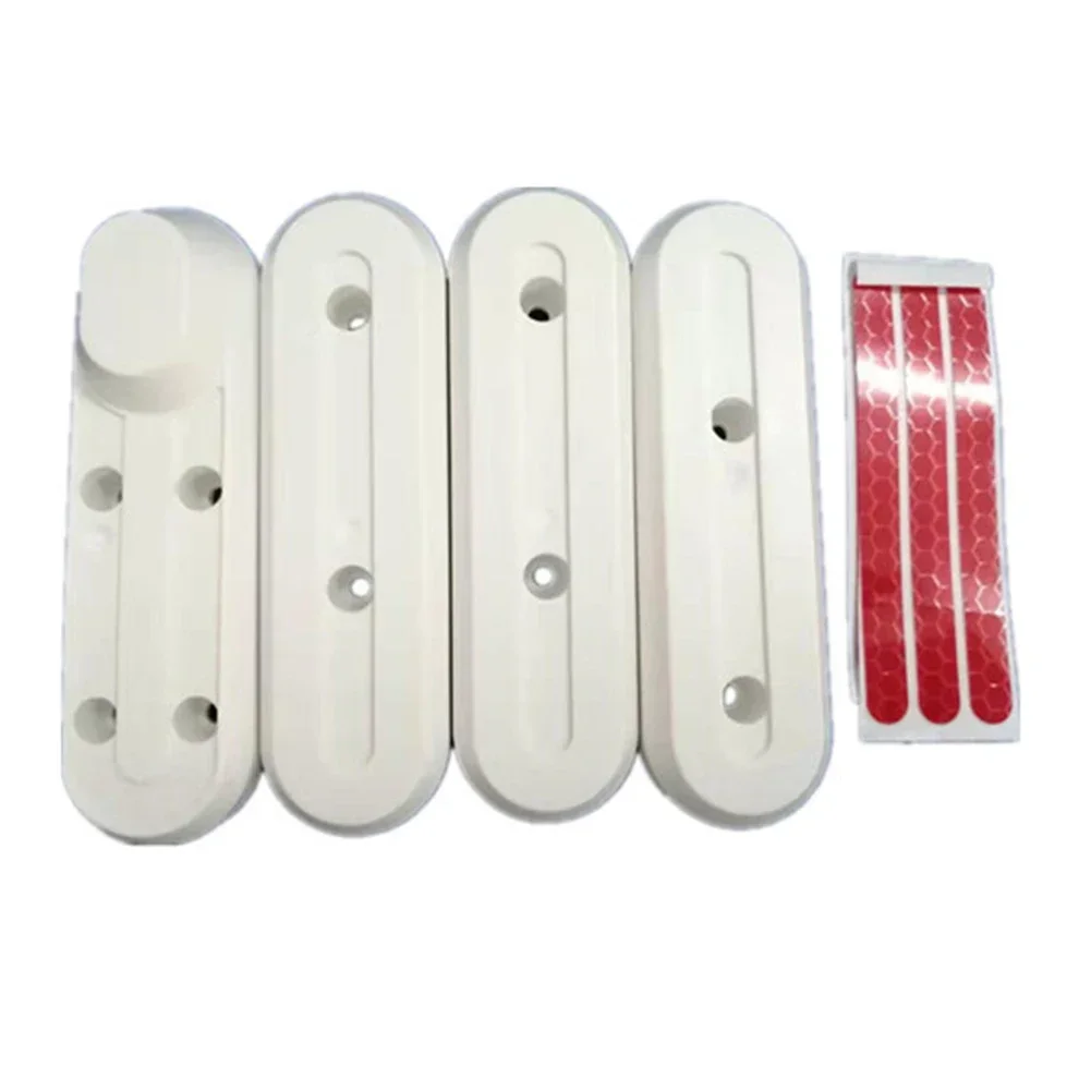Easy to Install and High Quality Side Wheel Cover Set with Reflective Stickers for M365 Electric Scooter