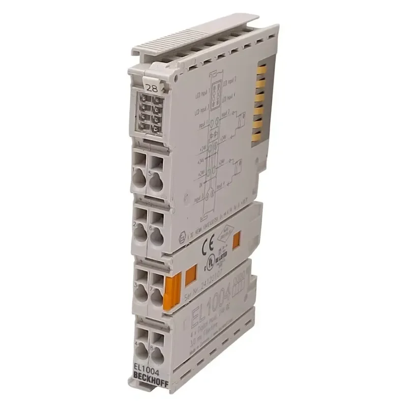 PLC Beckhoff EL1004 EtherCAT Terminal, 4-Channel Digital Input, 3ms Filter, 24VDC Warranty Product