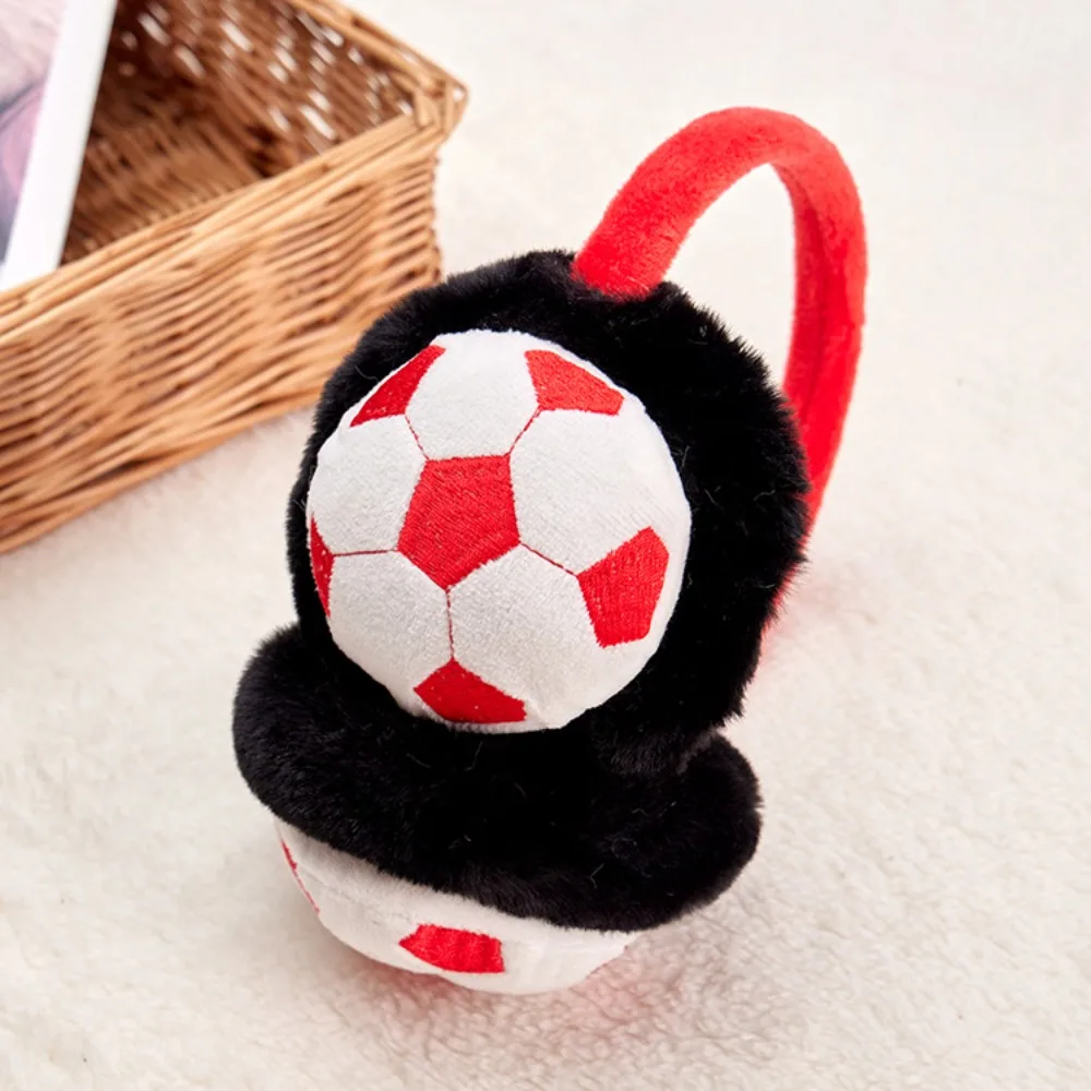 Creative Football Ear Warmer Anti-Freeze Thickened Ear Cover Keep Warm Ear Protection Earmuff for Children’s Gifts