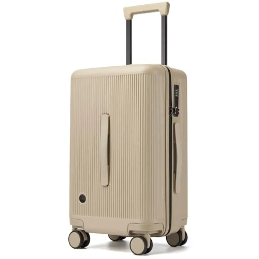 

20-дюймовый легкий чемодан-спиннер с жестким корпусом и замком TSA, 22x14x9, одобренный авиакомпаниями, для ручной клади