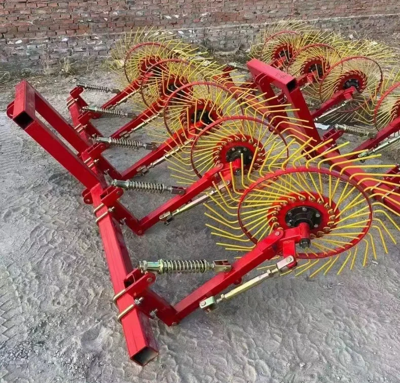 AIROW Weiwei Efficient and Reliable Hydraulic Rakes Farm Machine for Agricultural Operations