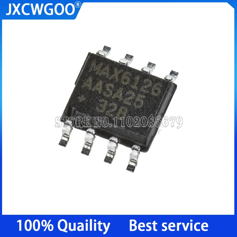 

5PCS MAX6126AASA25+ MAX6126 SOP-8 Voltage reference chip IC New original