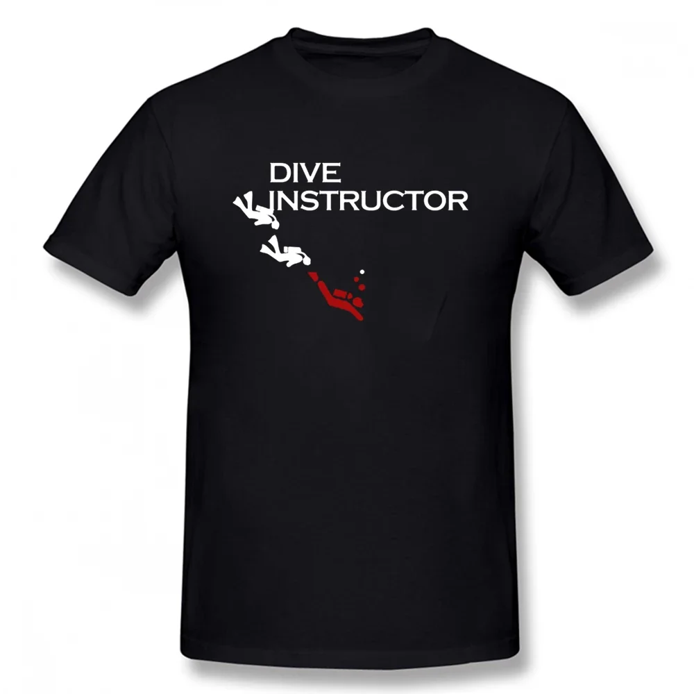 Funny Scuba Diving T Shirts Graphic Cotton Streetwear Short Sleeve Birthday Gifts Summer Style Dive Instructor T-shirt Men