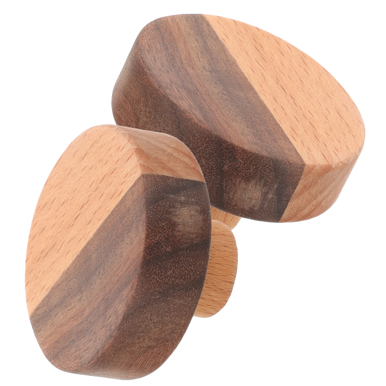 

Dresser Wooden Drawer Handle Knobs Cabinet Door Fixture Punching Kitchen Handles