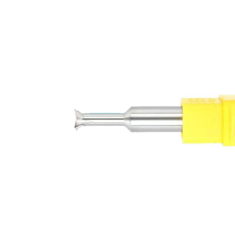 Diametro4 6 8 10 12*50 60 75mm Fresa angolare a coda di rondine in metallo duro solido 45/60, fresa Punte da taglio CNC