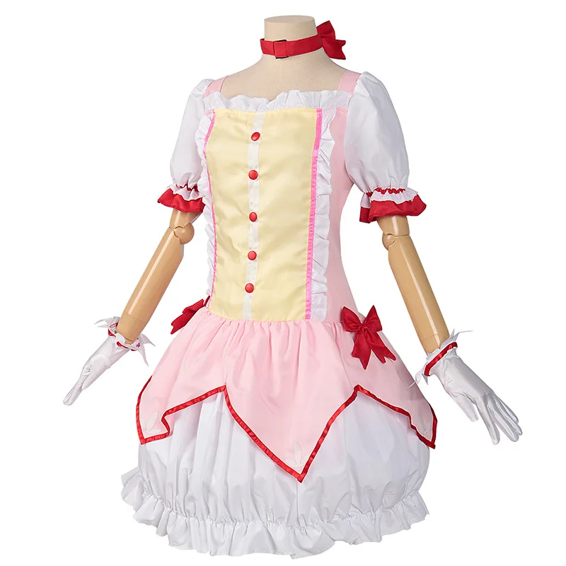 القوس السهم ماجيكا كانام فستان شعر مستعار كانام مادوكا ملابس ل كوميك كون تأثيري أنيمي فتاة سحرية كانام مادوكا تأثيري حلي #2