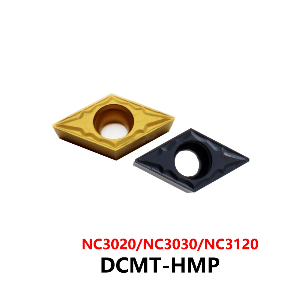 ดีเอ็มที 070204 -HMP DCMT11T302 DCMT11T304 DCMT11T308 HMP NC3030 NC3120 NC3020 Original คาร์ไบด์แทรกเครื่องกลึง CNC เครื่องมือ DCMT DCMT11T3