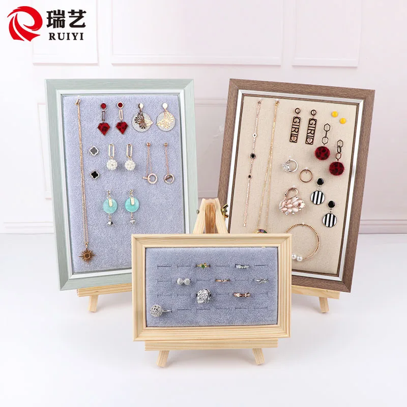 

wall earring stud earrings display board jewelry display shelf ring necklace jewelry aircraft to receive