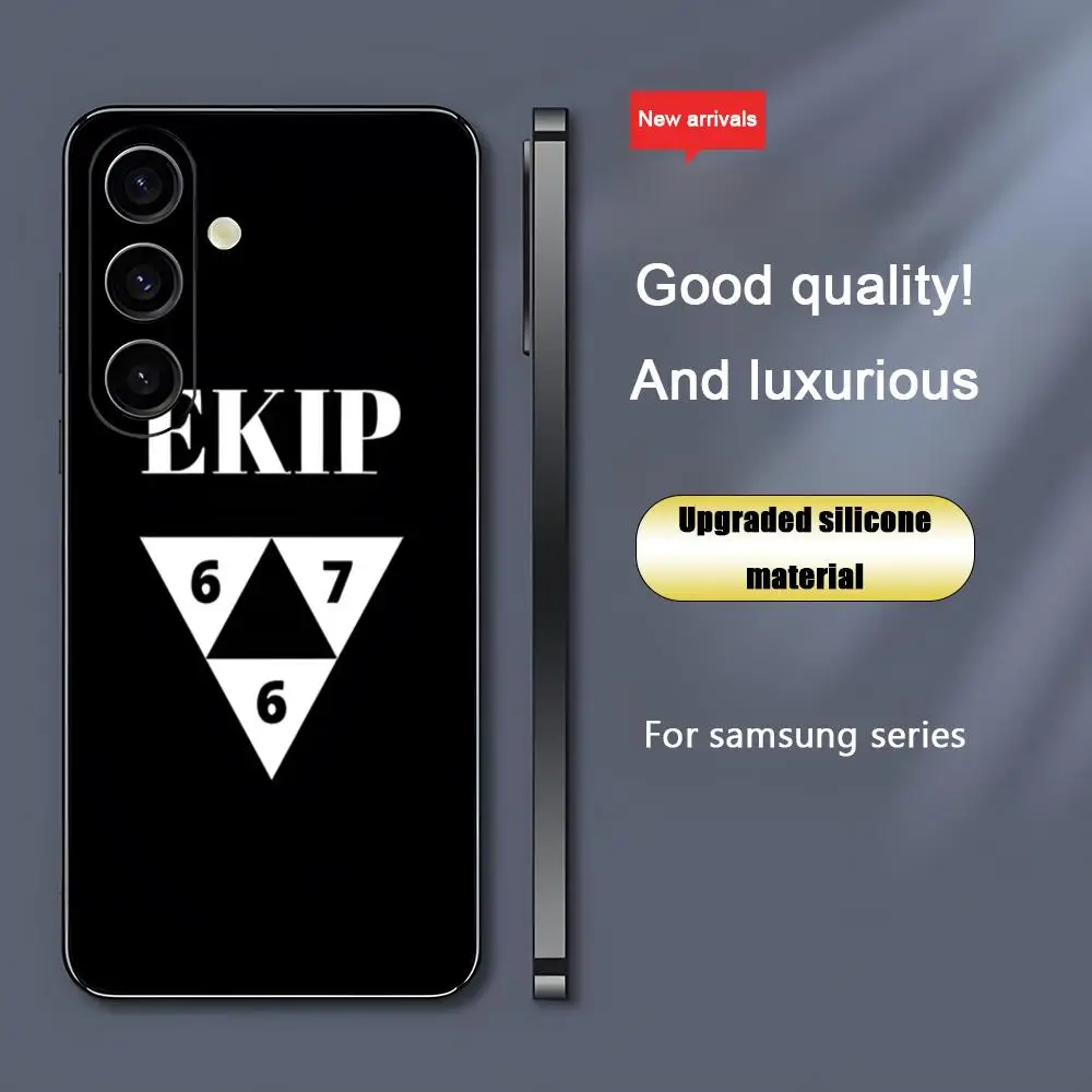 حافظة هاتف رائعة من فریز كورليوني 667 لهاتف سامسونج جالاكسي S25 S24 S23 S22 S21 S20 Plus Ultra Note20 ناعمة سوداء #3