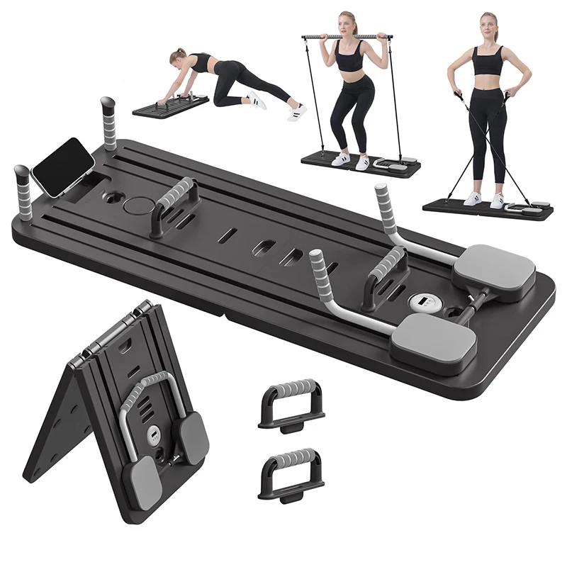 

Portable Foldable Pilates Board for Home Abdominal Training Made of Durable Plastic