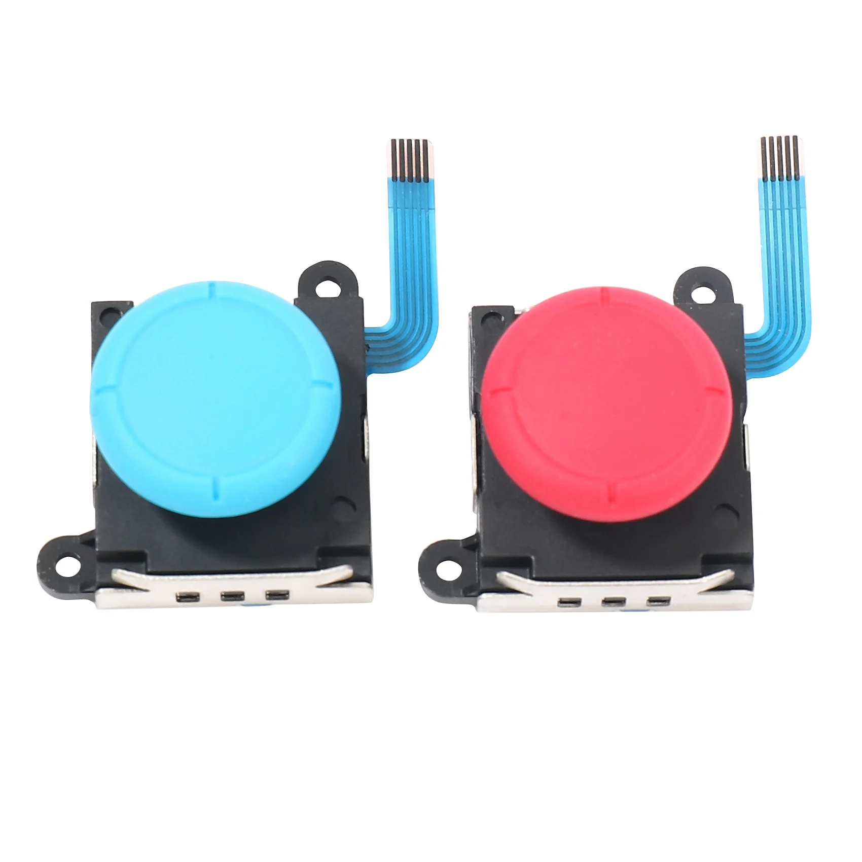 3D Analog Joystick Joy-Con Replacement Left/Right ThumbStick for Nintendo Switch/Switch Lite Controller and Console - 2 Pack