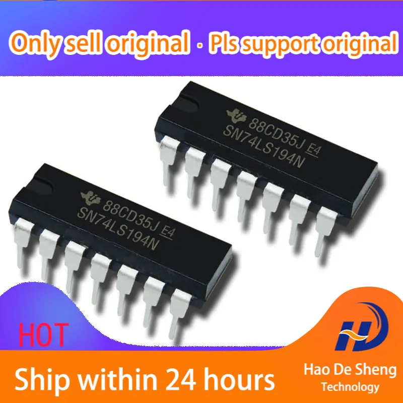 5PCS/LOT SN74LS194N 74LS194N DIP16 New Original in Stock  Power bank