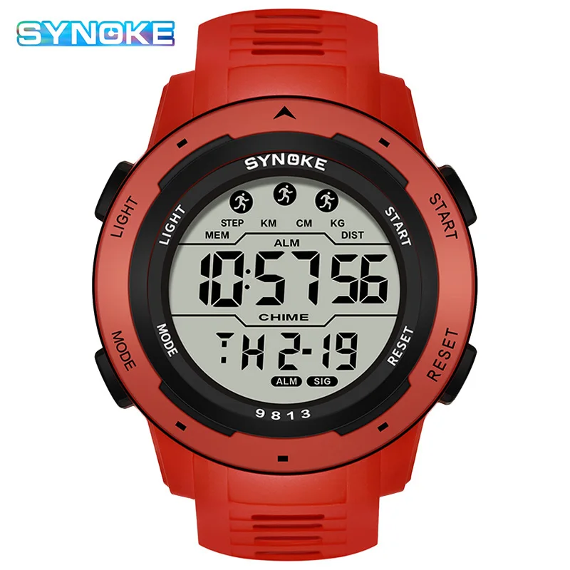 Men\'s Watch Outdoor Adventure LED Digital Watch 5ATM Waterproof Sports Watch Electronic Clock reloj hombre Gift Airdrop