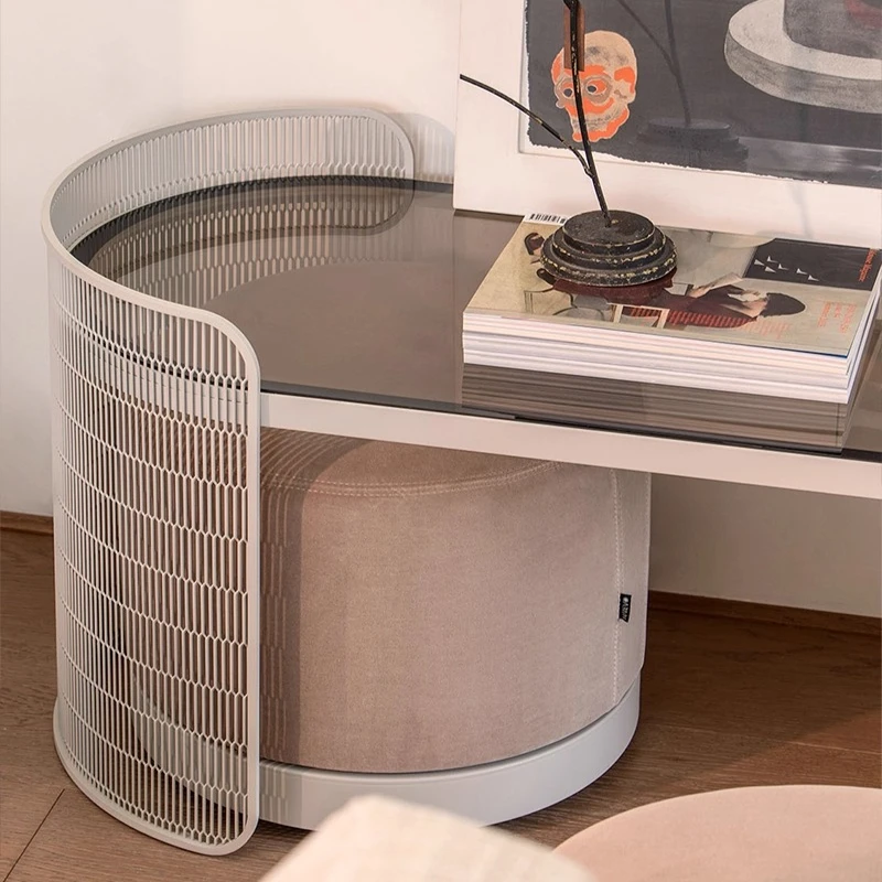 

Luxury Shelves Vanity Desk Glass Decorations Lounges White Vanity Desk Makeup Bedroom Modern Coiffeuse Furniture For Home