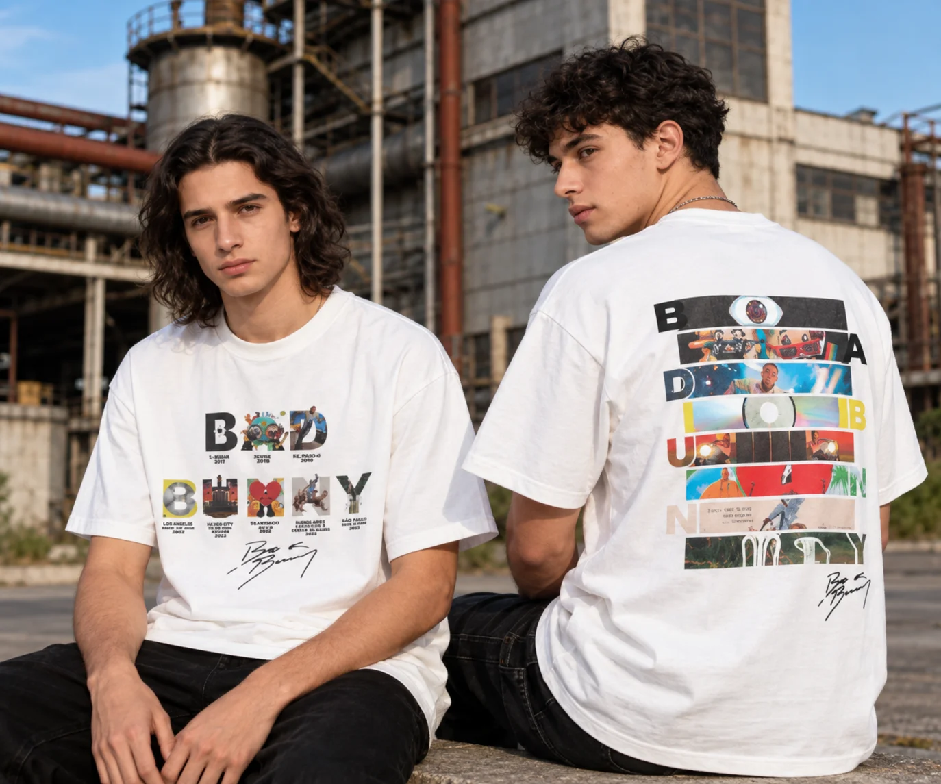 Bad Bunny Album Cover Graphic T-Shirts Fashion T Shirt Cotton Oversized Aesthetic Casual O-Neck Hipster Tshirt Men Women Hip Hop
