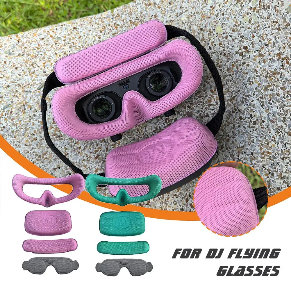 para DJI AVATA 2 Goggles 3 Capa de proteção contra poeira e luz Capa protetora de lente