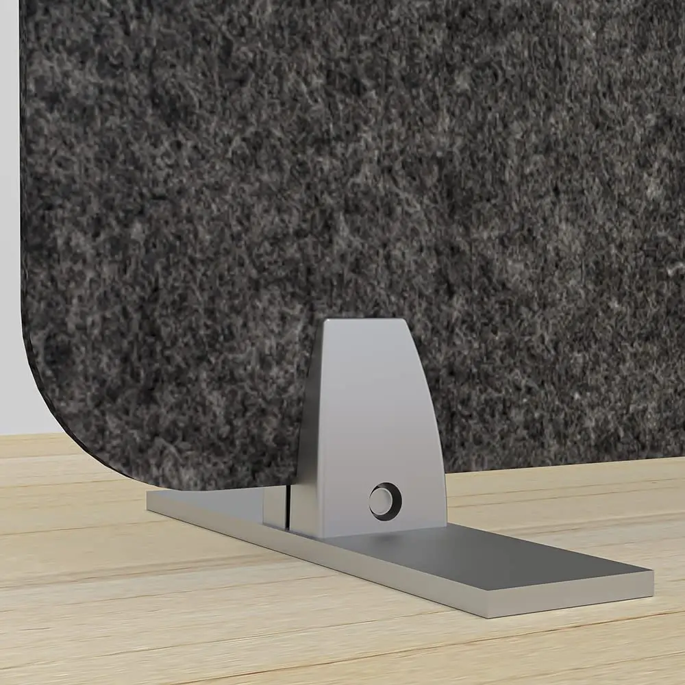 Freestanding Acoustic Desk Divider with Mount | Eco-Friendly Privacy Sn Panel | Noise Reducing Desk Partition