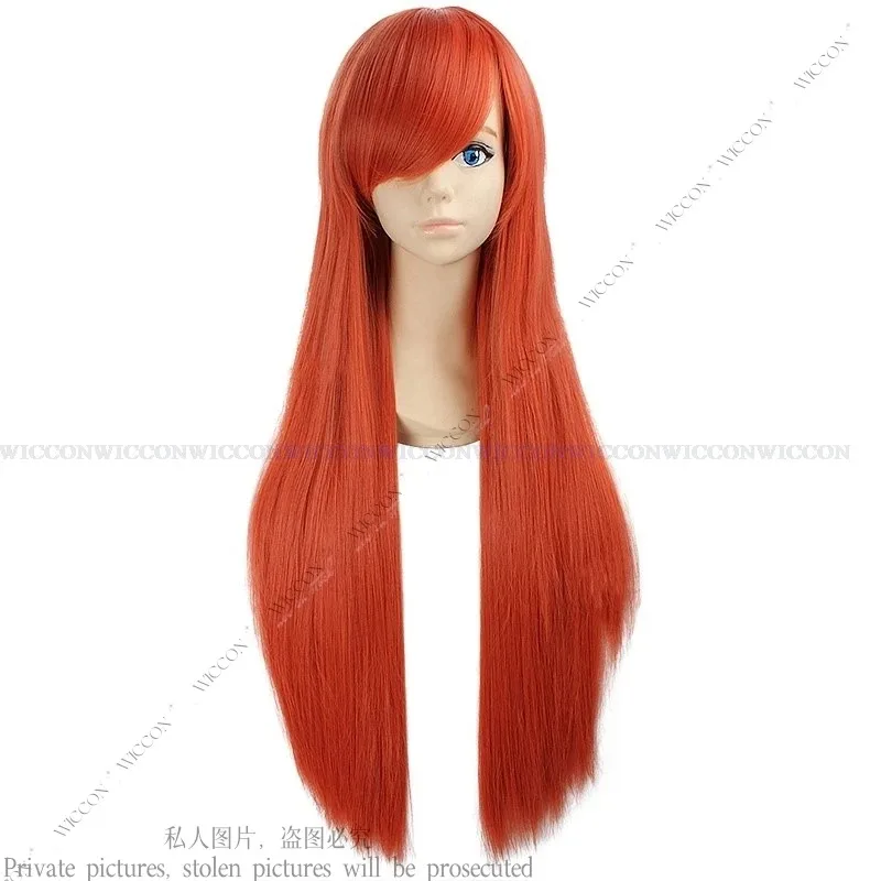 qq023Inoue Cosplay Sexy White Skirt Suit Halloween Carnival Costume Wig Kurosaki Orihime Princess Woman Roleplay